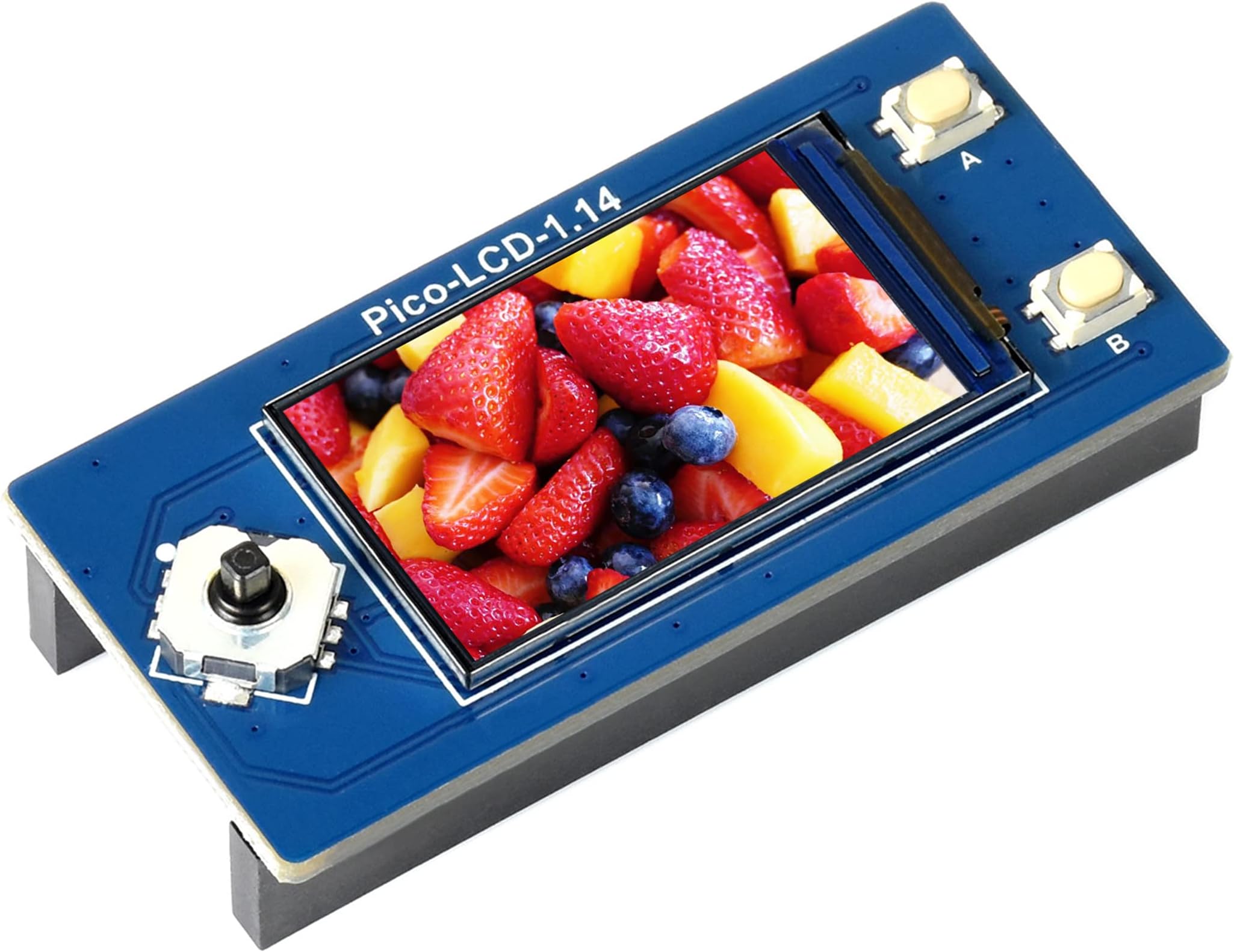 Waveshare 1.14inch LCD Display Module for Raspberry Pi Pico, 65K RGB Colors 240ร135 Pixels IPS Screen, Embedded ST7789 Driver SPI Interface