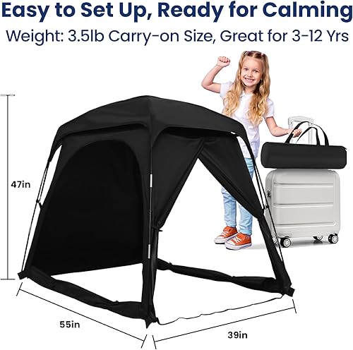 Miniatura 2 de Tienda de campaña opaca para empacar y jugar, mini cuna, cama y cuna de viaje para niños, cápsulas de dormir para bebés y niños pequeños, diseño