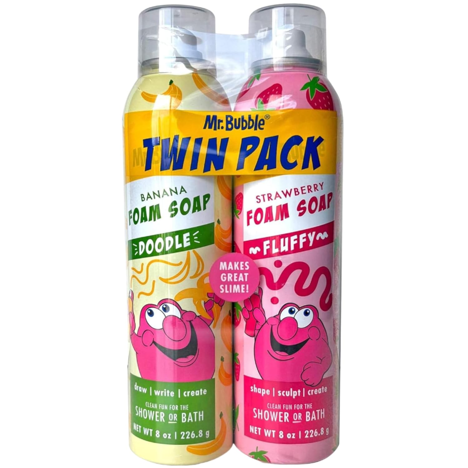 B'ubble Foam Soap Twin Pack, Rotating Colors and Scents, 8 oz (Pack of 2)