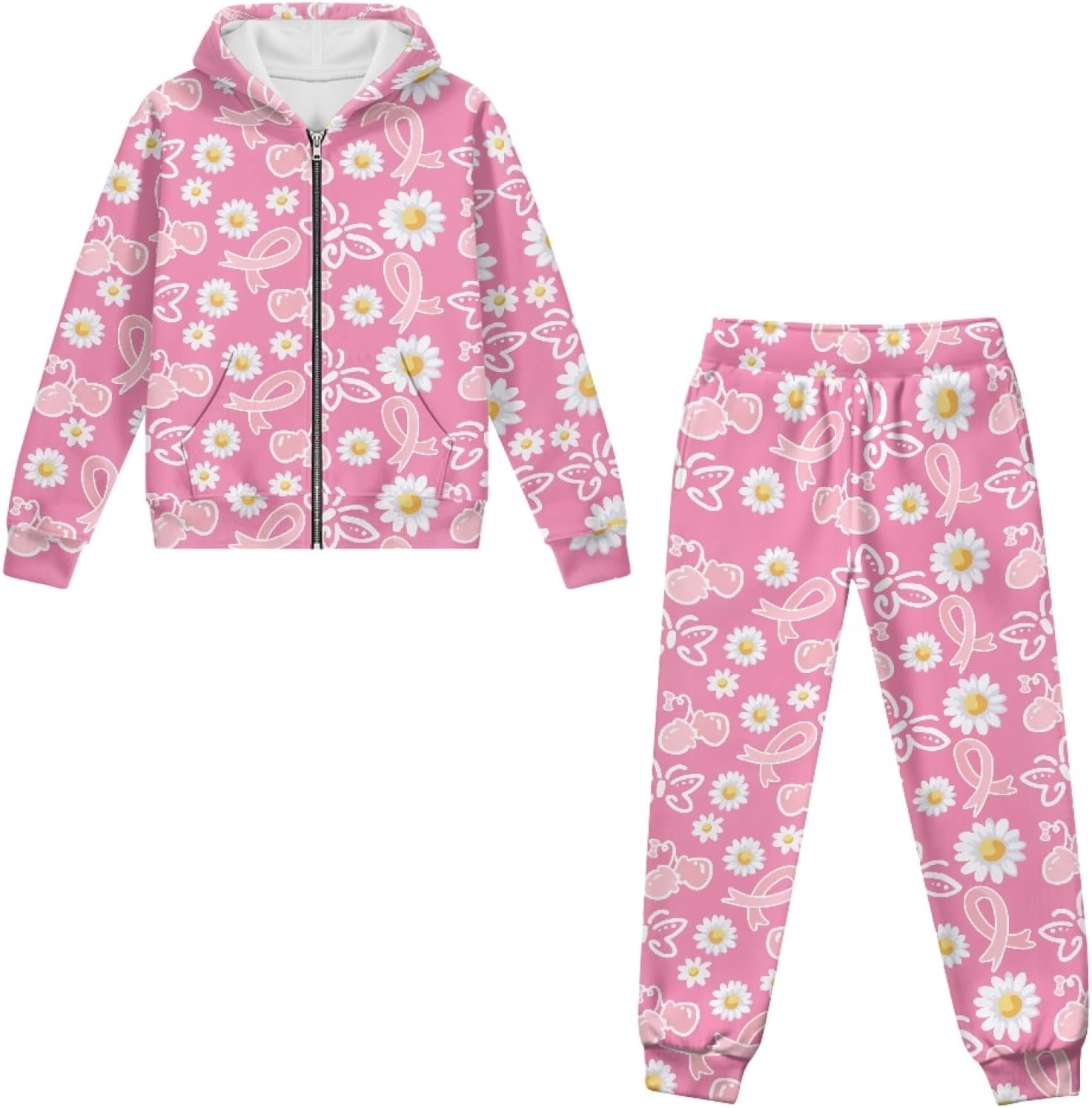 HUIACONG Girls Sweat Set for Children Sweat Suit for Kids Boys Sweatsuits