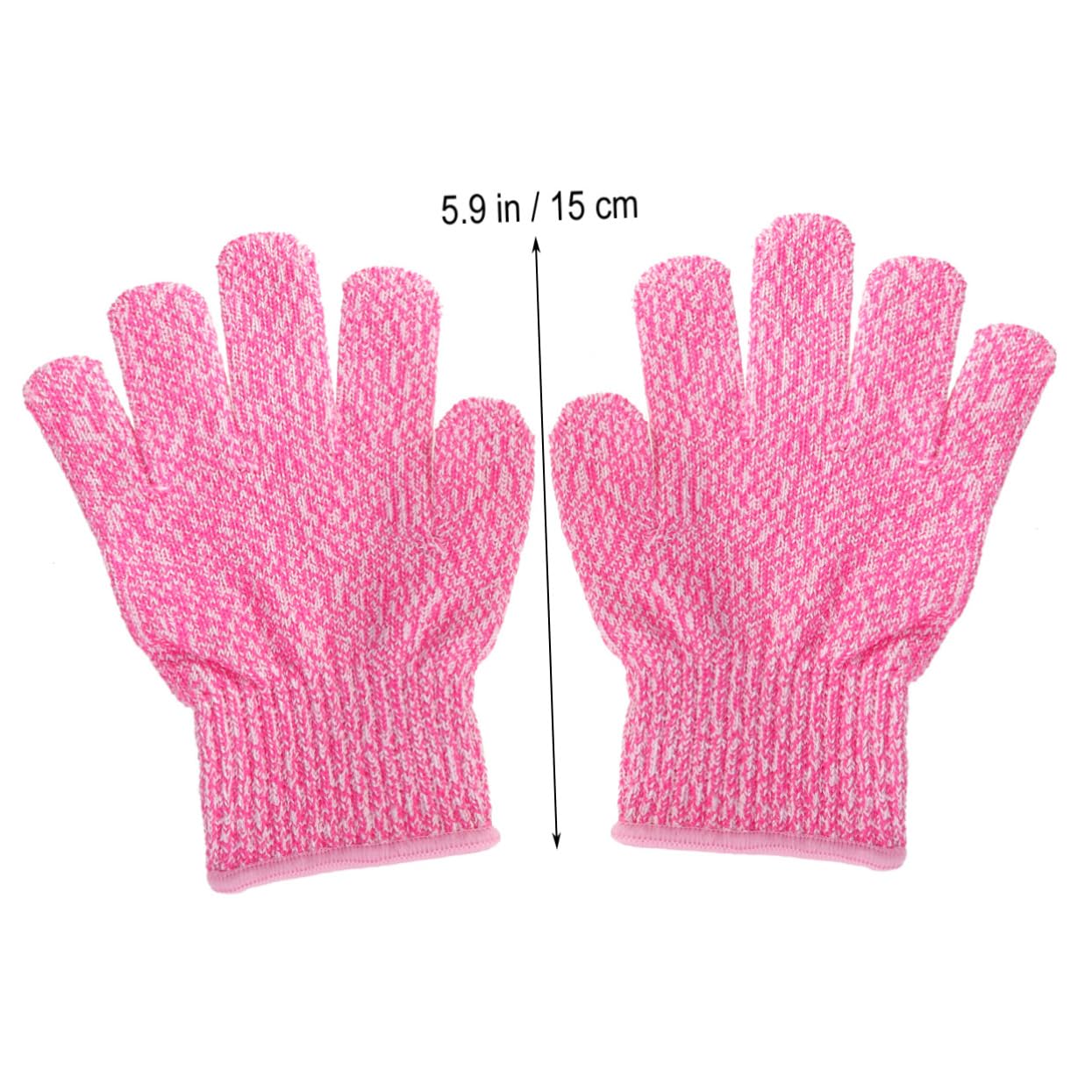 ARTIBETTER 1 Pair 5 Safety Gloves Protective Gloves Kitchen Gloves Anti-cutting Gloves Cut Resistant Gloves Kids