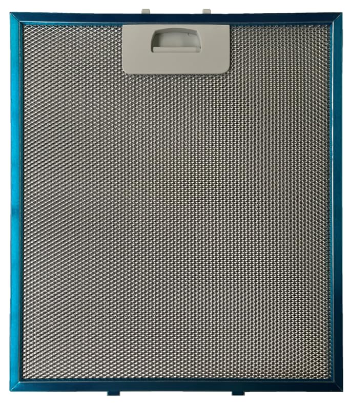 Recamania Filtro de Aluminio para Campana Extractora TEKA 320x280mm – Recambio Antigrasa Compatible con Modelos DS60, DE60, DE70, DE90 – Rejilla Metálica Lavable