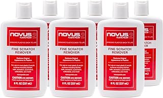 Novus 7030 | Fine Scratch Remover #2 | 6 Pack, 8 Ounce Bottles