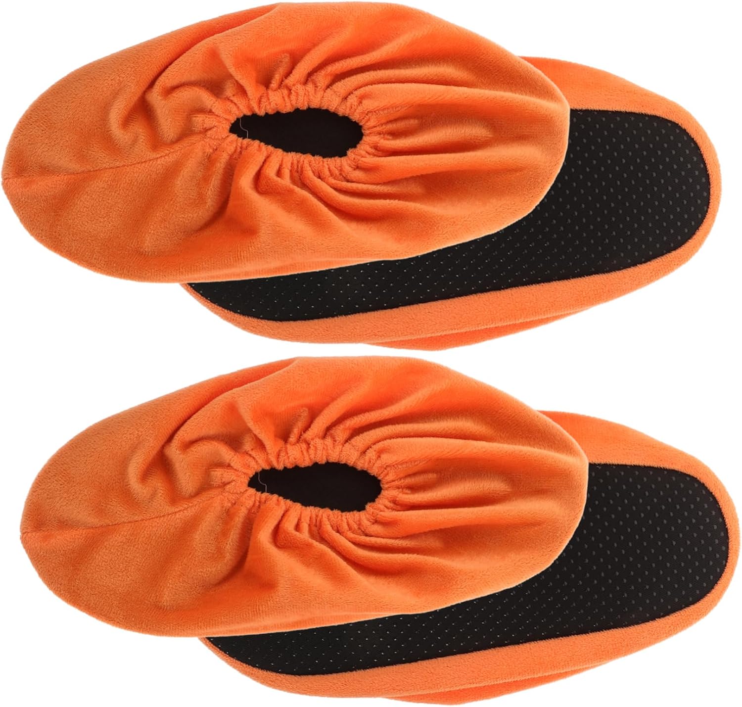 2 Pairs Bowling Shoe Covers for Adults Non Slip Reusable Footwear Protectors Stylish Indoor Shoe Covers with Nonskid Sole Bowling Equipment for