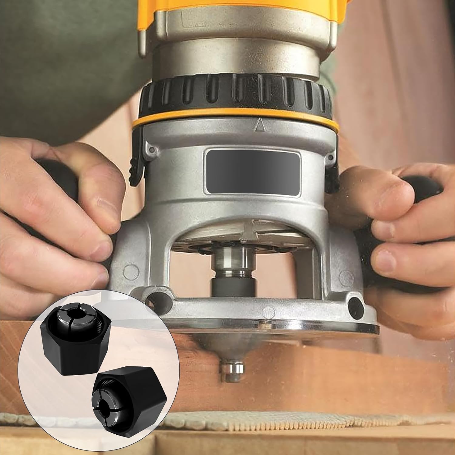 1/4" Router Collet 6.35mm replace view 5