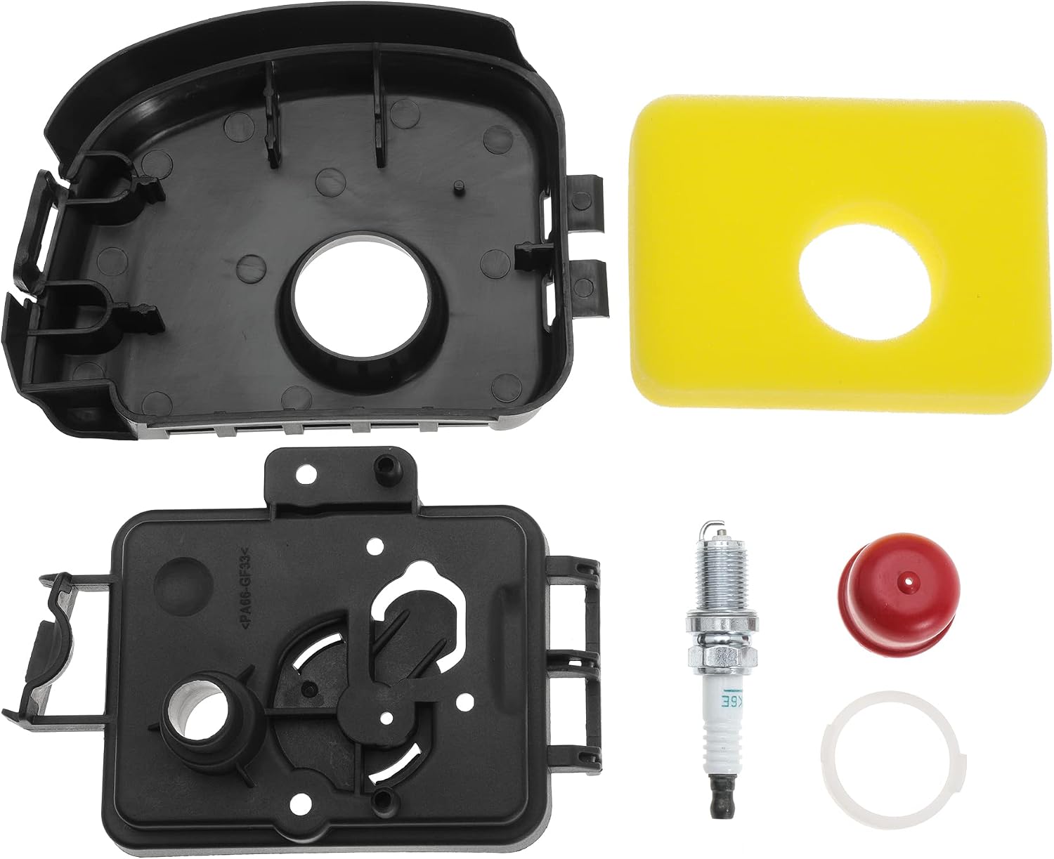 595663 Air Filter Base with 595660 Air Cleaner Cover for Lawn Mower 08P502 09P602 09P702 with 799579 Air Filter
