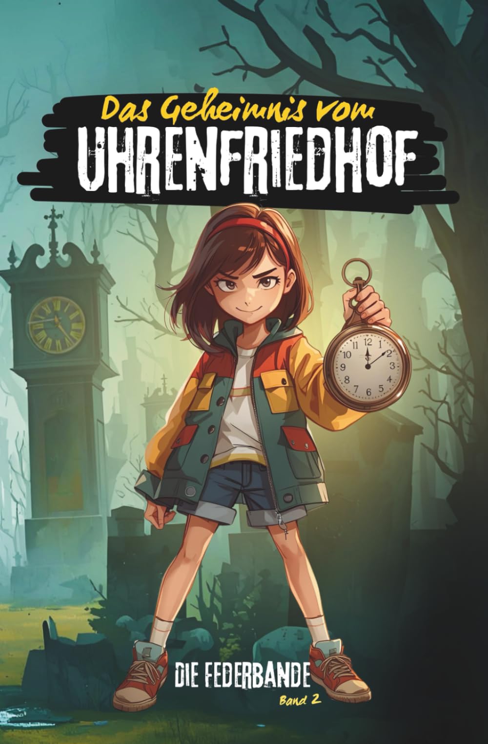 Das Geheimnis vom Uhrenfriedhof: Ein spannendes Kinderabenteuer voller Rätsel, alter Maschinen und neuer Geheimnisse. (Die Federbande)