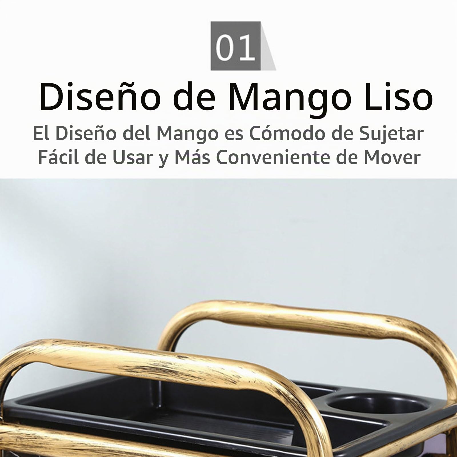 Carro De PeluqueríA,Carrito De Bandeja De SalóN,Carrito Peluqueria,Carrito Auxiliar con Ruedas,Carro Peluqueria Profesional,con Cajones,Carrito De Servicio,para Cabello Belleza
