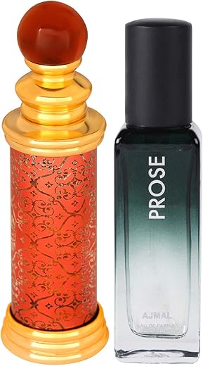 Ajmal Classic Oud CP 10ML & Prose EDP 20ML for Men & Women Pack of 2 (Total 30ML) FREE