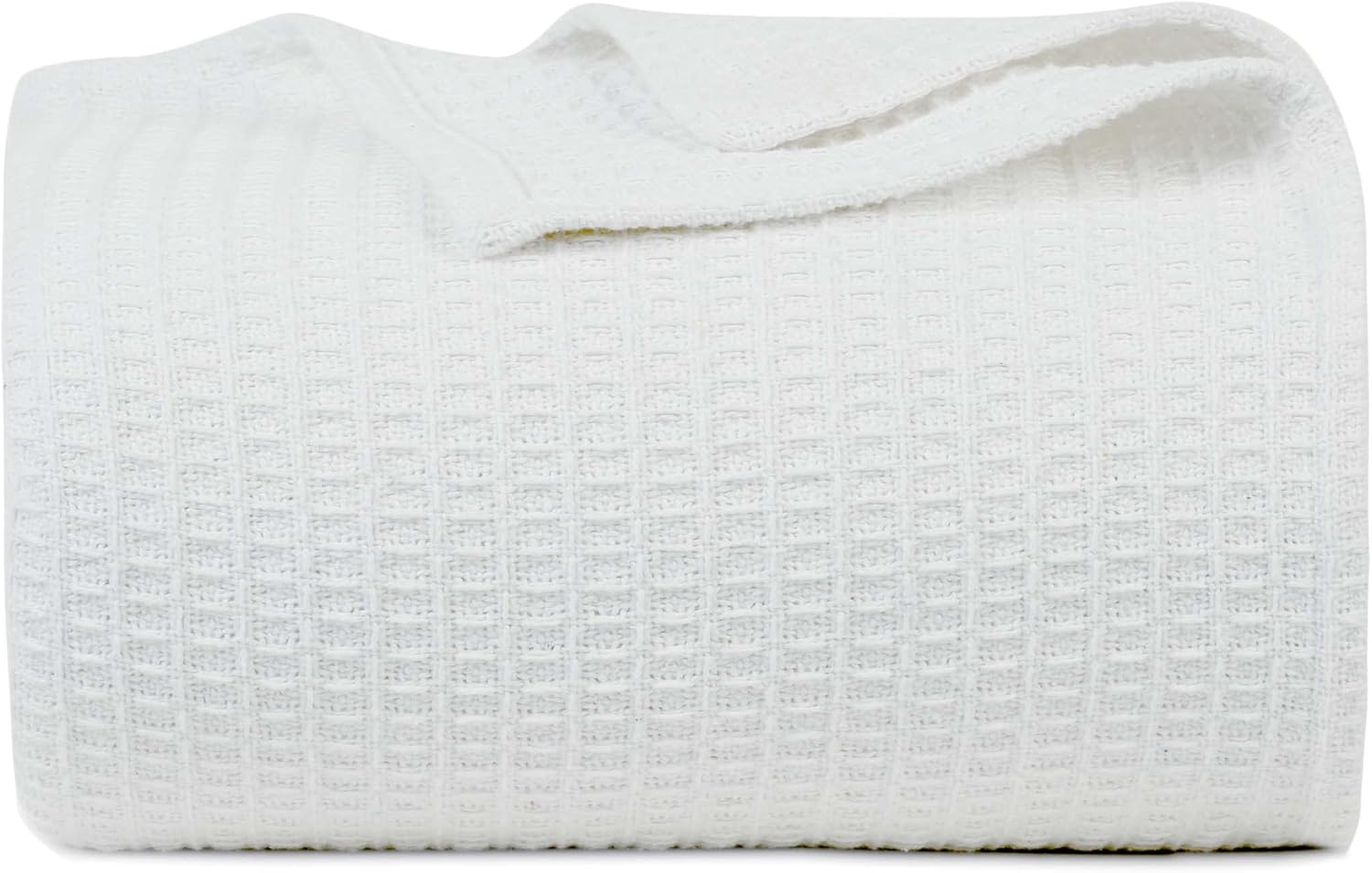 Bed Bath & Home 100% Cotton Waffle Weave Blanket – Soft Lightweight Breathable Summer Spring Throw Blanket for Bed Couch Sofa, Machine Washable, King 90″x108″, White Bed Bath & Home 100% Cotton Waffle Weave Blanket – Soft Lightweight Breathable Summer Spring Throw Blanket for Bed Couch Sofa, Machine Washable, King 90″x108″, White