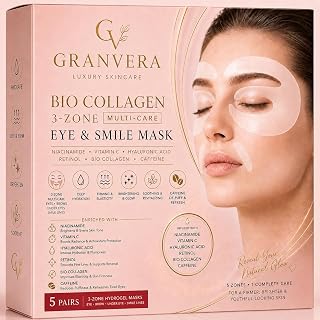 Premium Under Eye Patches – Anti-Wrinkle Collagen Eye Masks with Caffeine, Retinol & Niacinamide Dark Circles, Puffiness & Fine Lines Treatment – Korean Hydrogel Eye Patches Overnight Care for Women