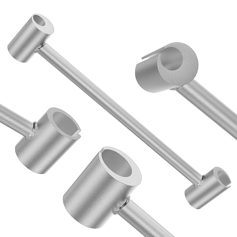 Chave de ajuste de dobradiças de porta em aço carbono, 4 medidas de 14 a 25 mm Generic MJL9-25