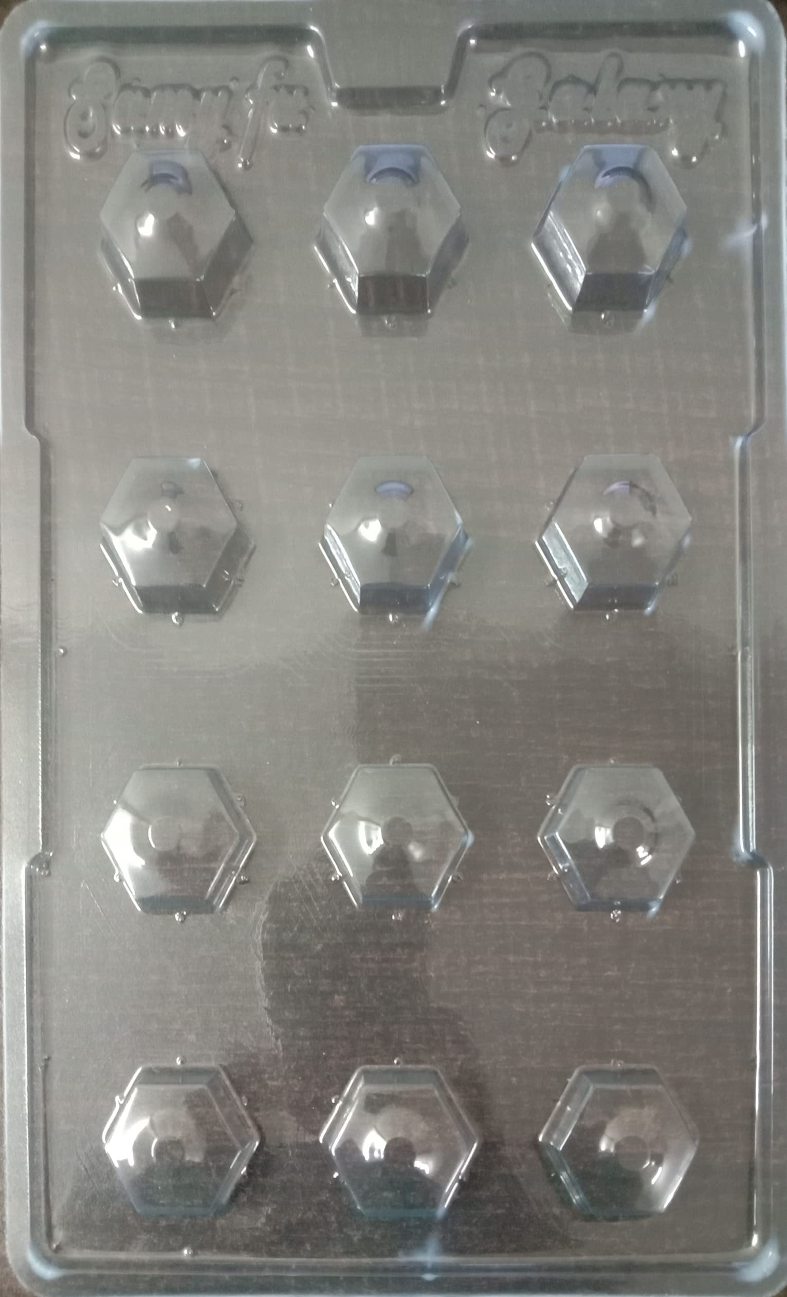 MASTER ROYAL BACKNCOOK TOOLS Plastic Chocolate Mould (Hexagon)