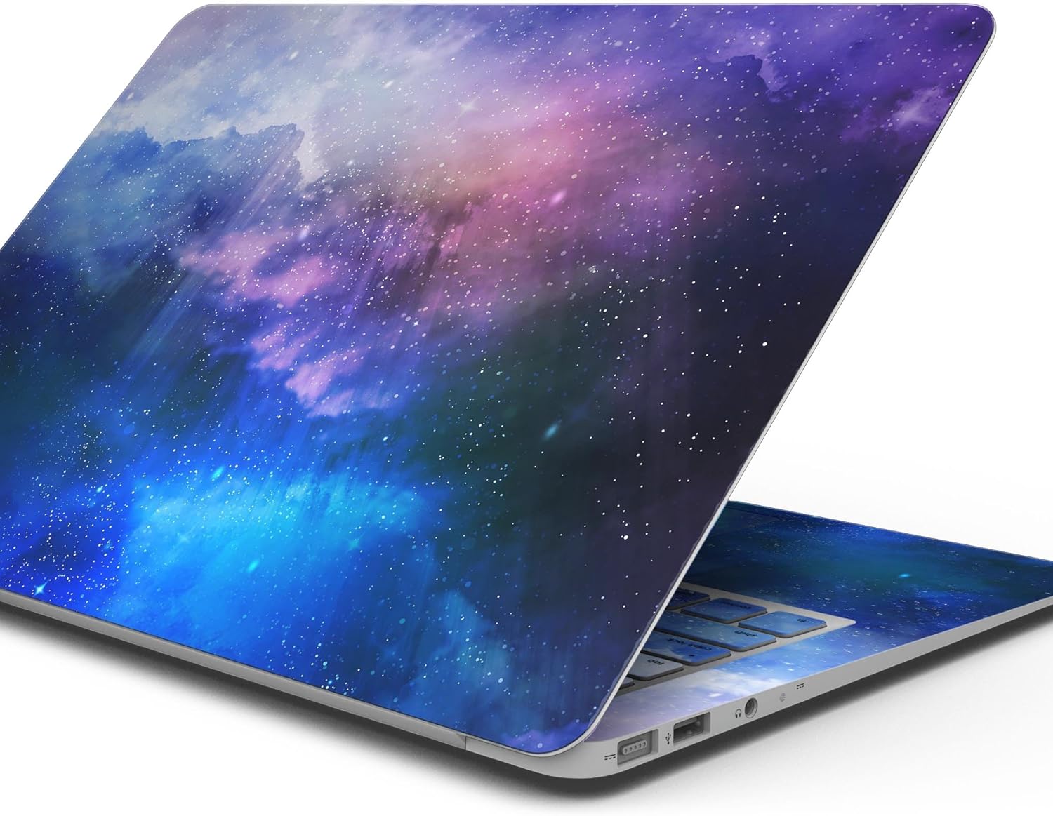 DesignSkinz - Compatible with MacBook Pro 14" M4 (A3401/A3185) - Skin Decal Protective Scratch Resistant Vinyl Wrap - Space Light Rays