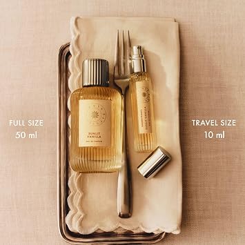 Summer Fridays Sunlit Vanilla Eau de Parfum (50 mL) | Warm Gourmand Vanilla Perfume for Women, Long-Lasting, Versatile Fragrance with Notes of Caramel & Bergamot, Vegan