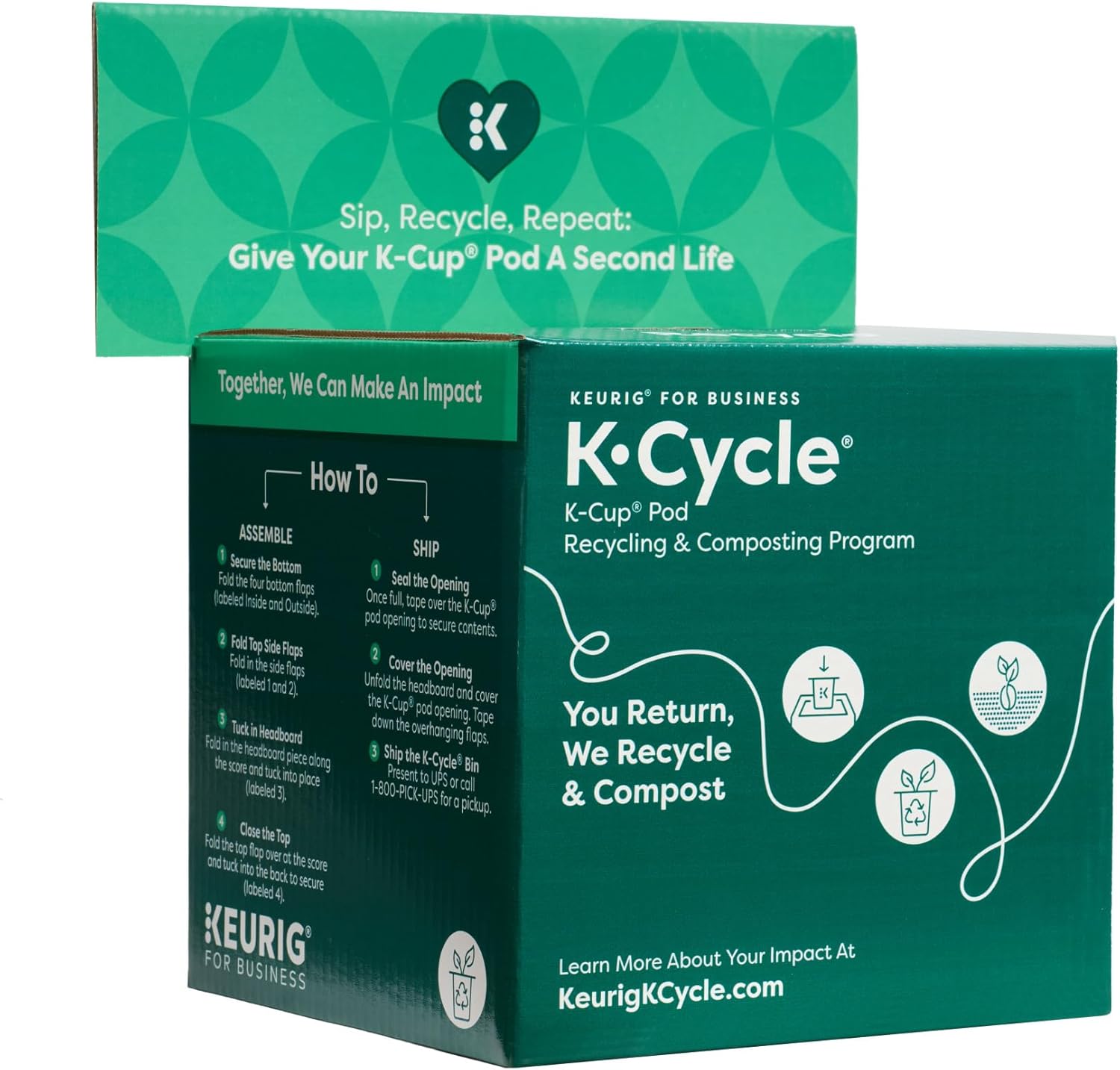 Keurig K-Cycle Small Bins (5-Pack)