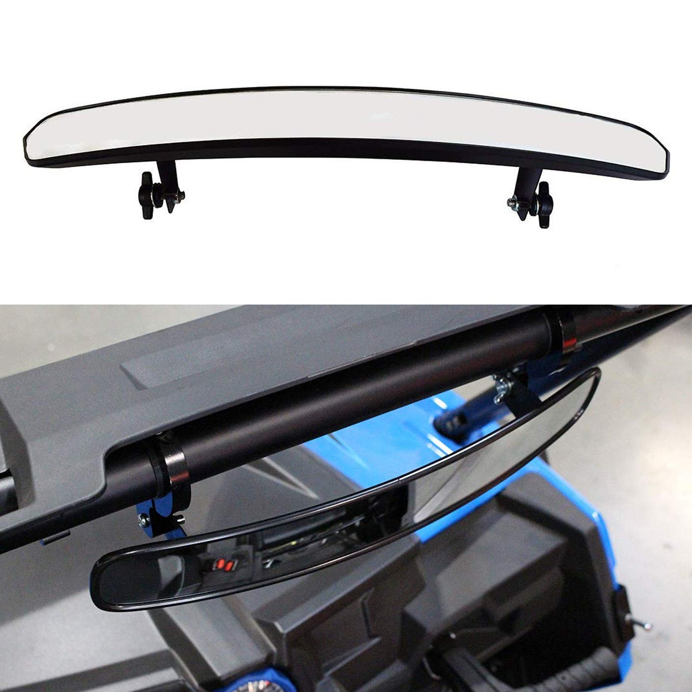 Buy Hooke Road Side by Side Mirror UTV 15" Wide Rear View Race Mirror