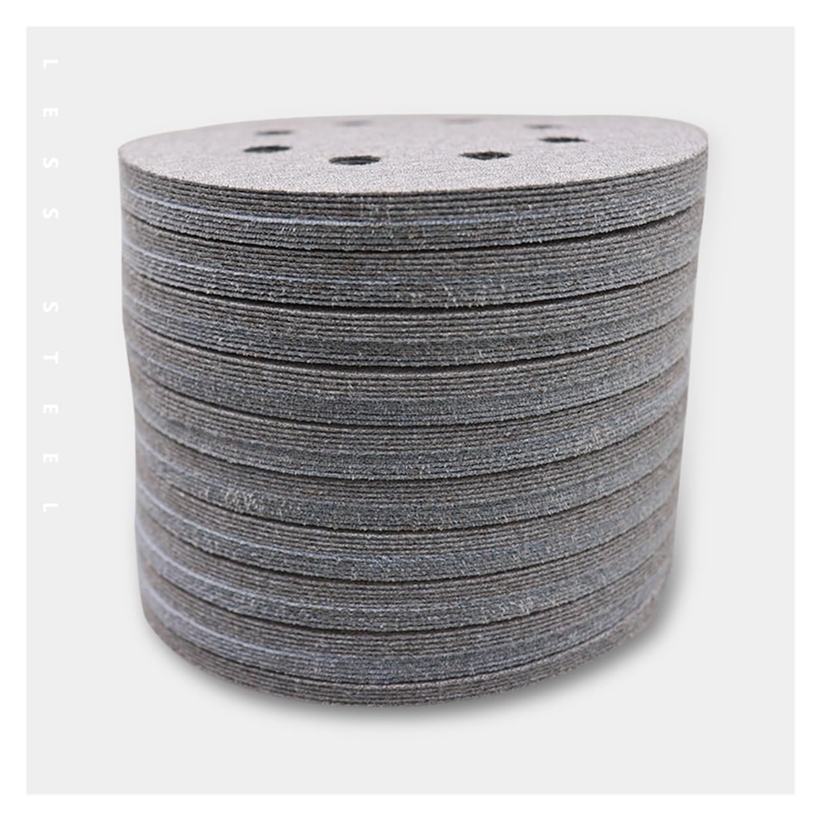 Discos de lijado, discos de lijado, 6 orificios, 8 orificios, almohadillas de discos de lijado, surtido de papel de lija con gancho y bucle de 5 pulgadas for lijadora orbital aleatoria(8 Holes,220grit