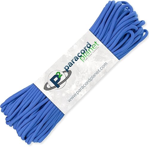 Miniatura 30 de Paracord Planet Cuerda táctica de paracaídas 550 Paracord de 100 pies (98.4 ft) - Cuerda de paracaídas táctica de 7 hebras de 0.157 in - Múltiples