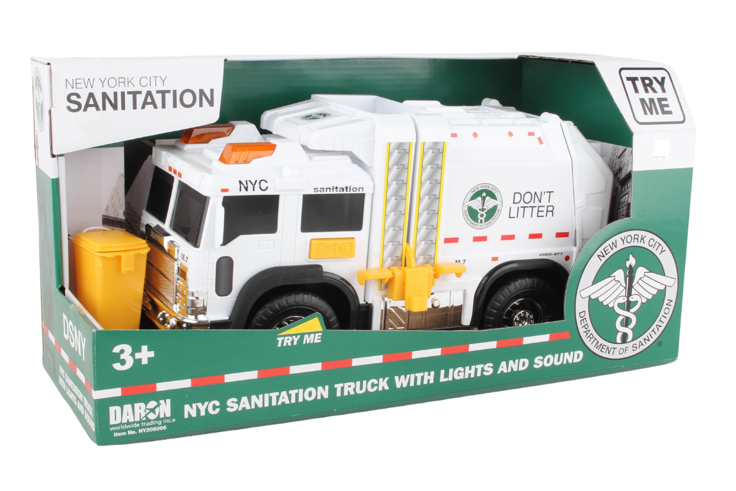 Amazon.com: Daron Sanitation Playset – NYC Department of
