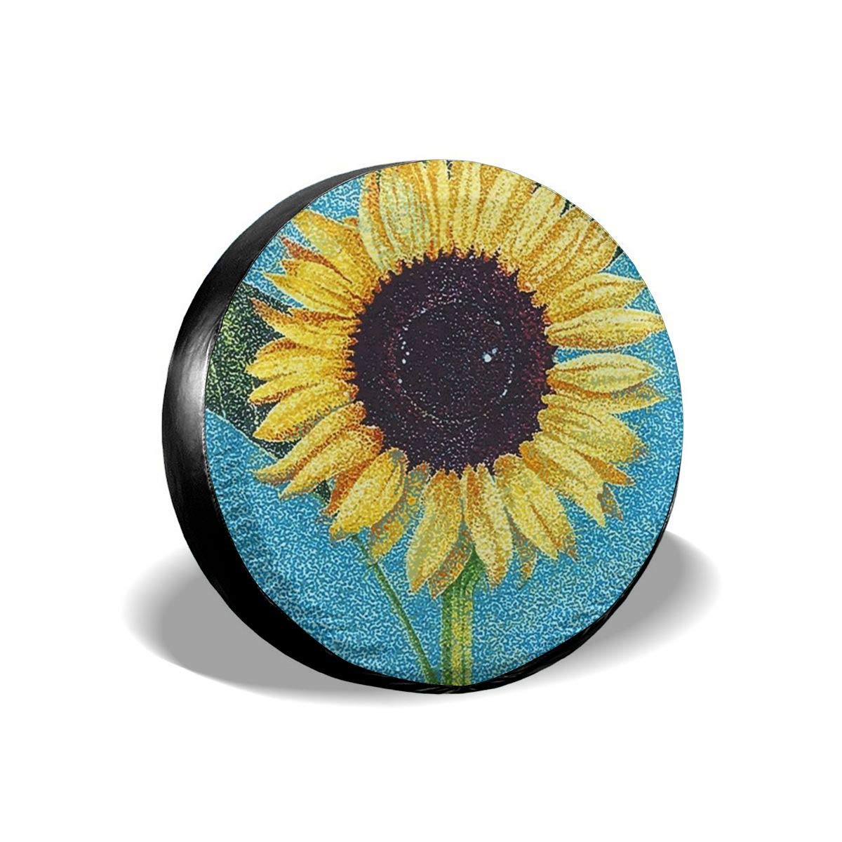 Amazon.com: Blue Sunflower Tire Cover, 14 Inch Wheel Tire Cover Liberty