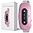 Electric Heating Pad, Portable Cordless Menstrual Heating Pad with 4 Heat Levels and 4 Massage Modes, Fast Large Heating Belly Wrap Belt for Cramps, Back Pain Relief Gifts for Women Girls Her (Pink)