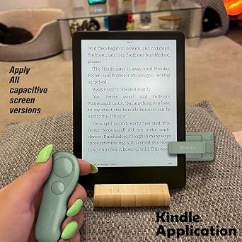 SK SYUKUYU Page Turner for Kindle Paperwhite Oasis Kobo E-Readers Accessories, Remote Page Turner for Ipad Reading Comics, Page Turner Clicker for Phone Taking Photos Camera Video(Green)