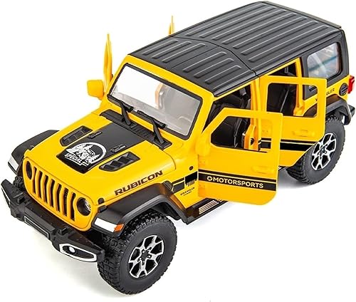 Miniatura 8 de BDTCTK Off-Road 7 puertas para Wrangler modelo de auto de juguete fundido a presión, vehículo de aleación de metal a escala 122 para niños, niñas,