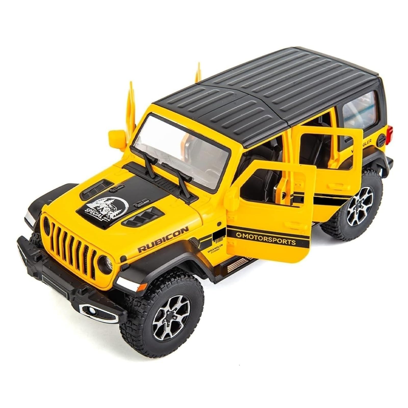 Amazon.com: BDTCTK Off-Road 7 Door for Wrangler Diecast Toy Car