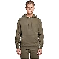 Build Your Brand Bb001-basic Hoody Felpa con Cappuccio, Oliva