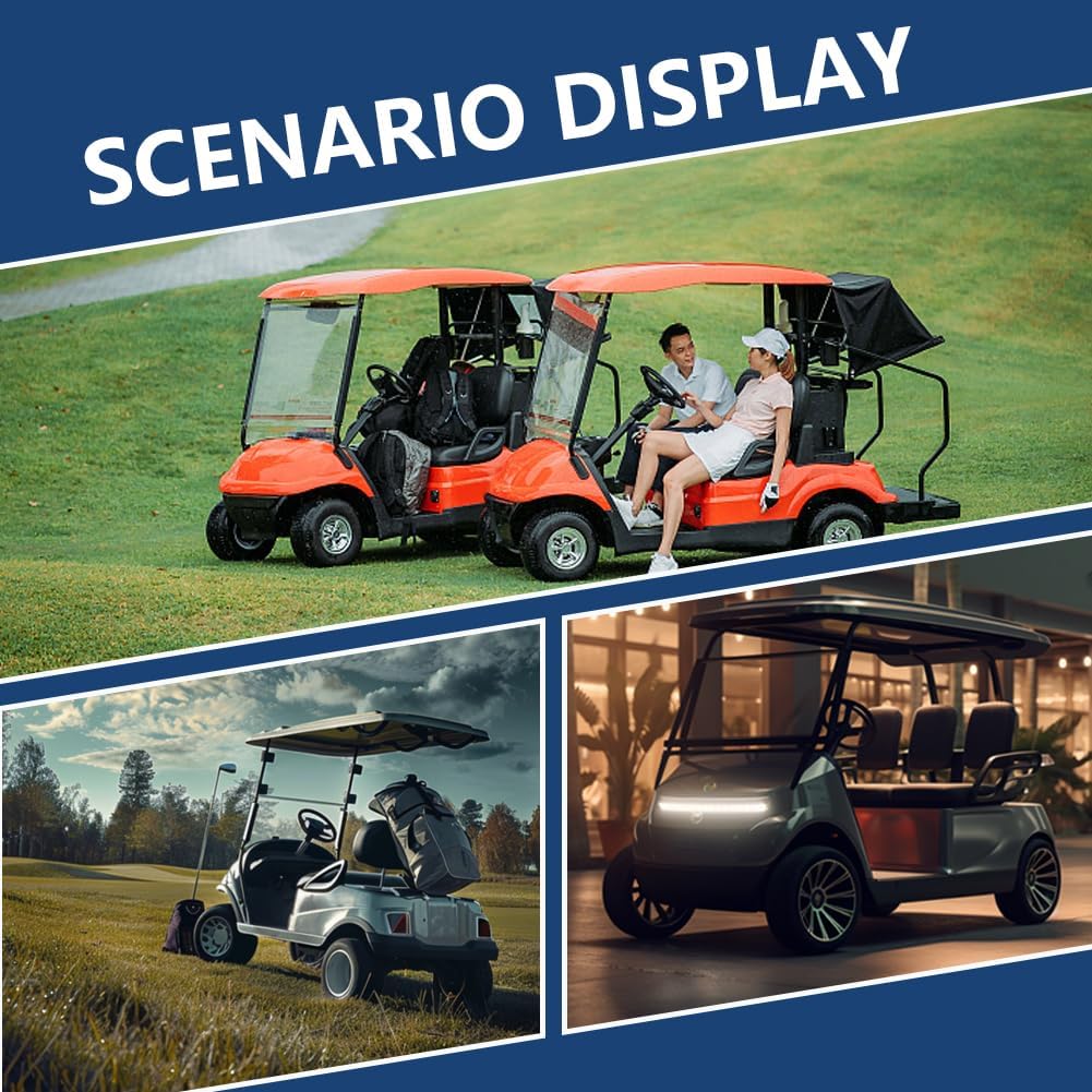 1510-5201 Golf Cart Controller, Golf Cart Motor Controller for Club Car DS & Precedent 2000-2009, 48V 250A Speed Controllers Compatible with Curtis, MCOR 5K-0 Throttle Type, IQ System, 101956501