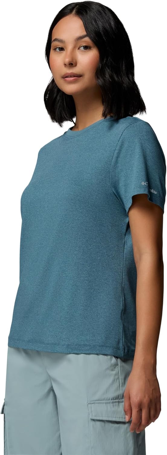 Columbia Women's Parsons Point Short Sleeve Logo Tee