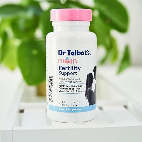 Miniatura 4 de Dr. Talbot's Mom Fertility Support Multi-Vitaminas - Ayuda a la ovulación y prepara el cuerpo para la concepción - 60 Cápsulas