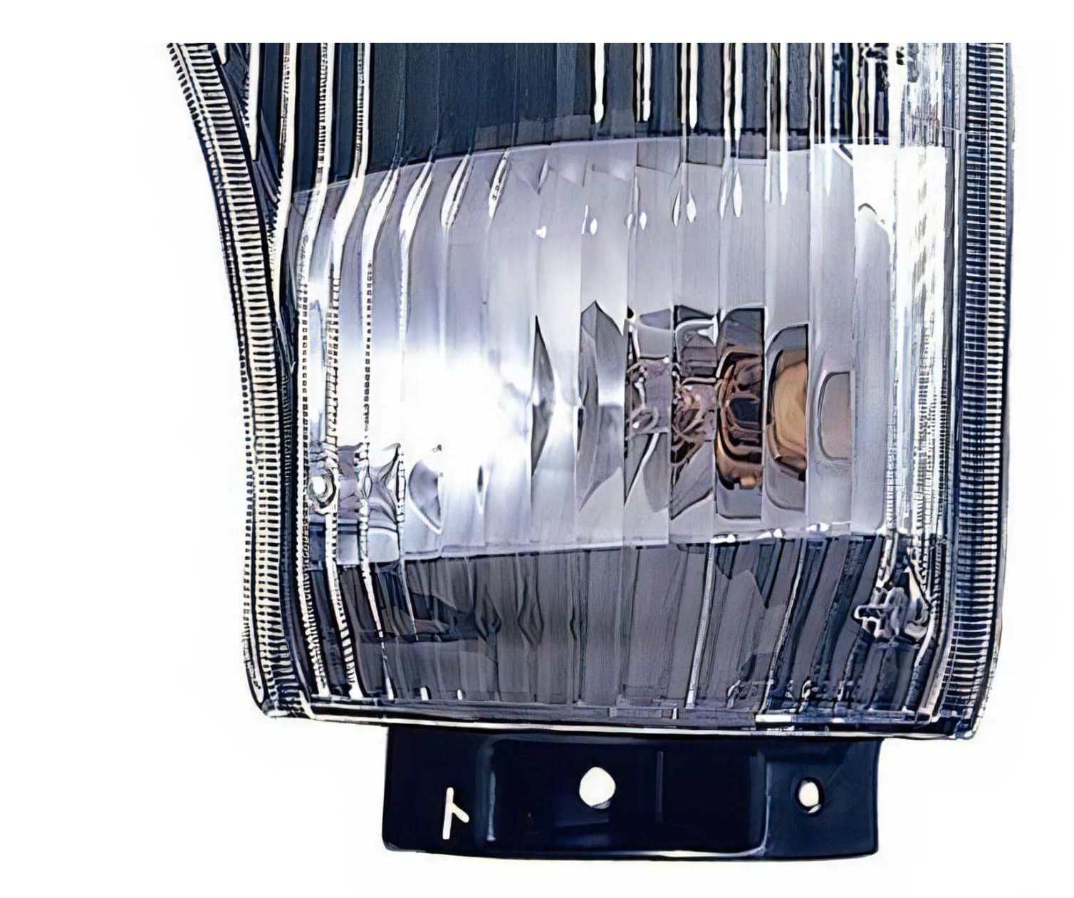 Fanali ricambio realizzato per Isuzu NKR NPR NQR dal 2004 al 2007 anteriore Sinistro Luce bianca