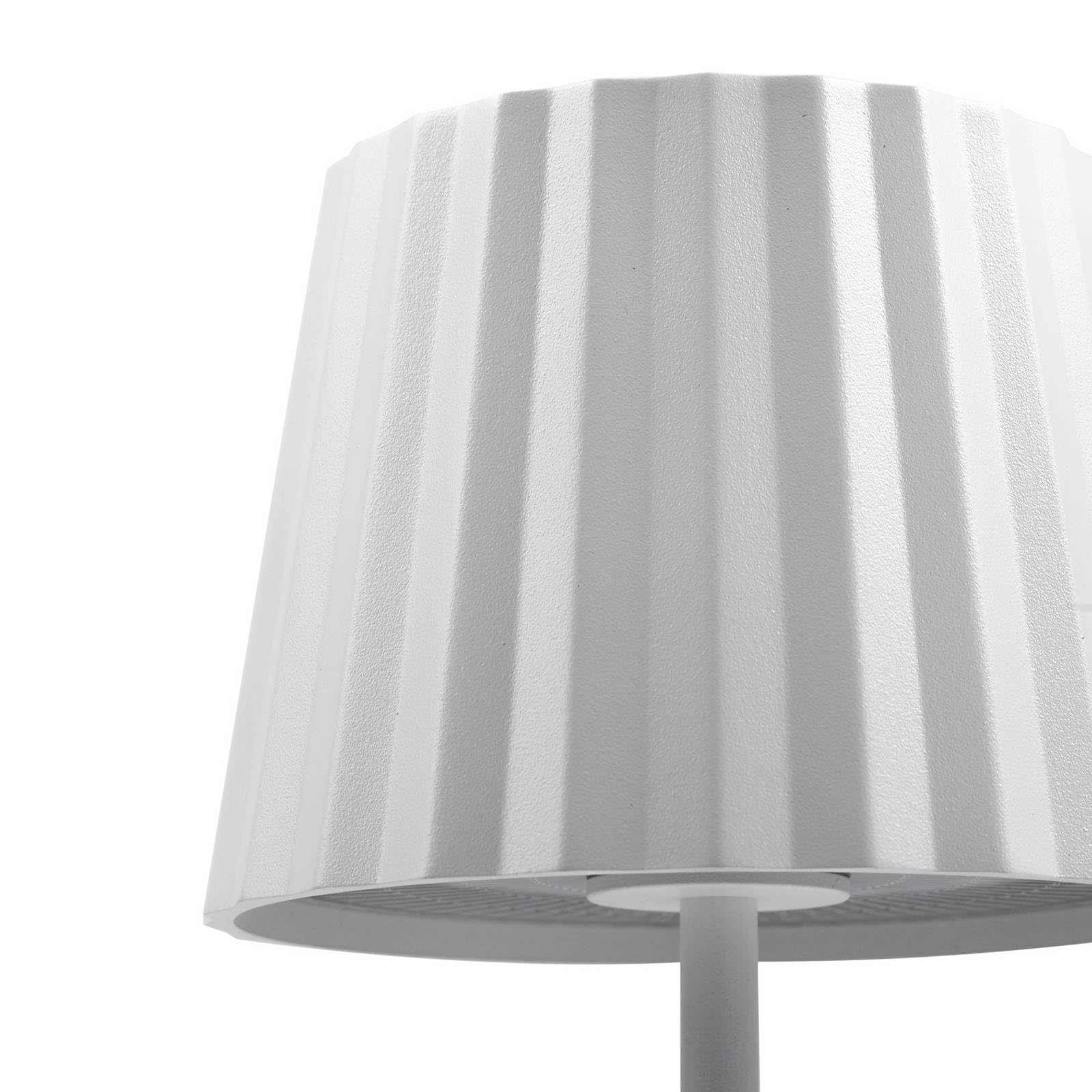 Lindby LED Esali dimmbar (Modern) in Weiß aus Aluminium (1 flammig,) Wohnzimmerleuchte