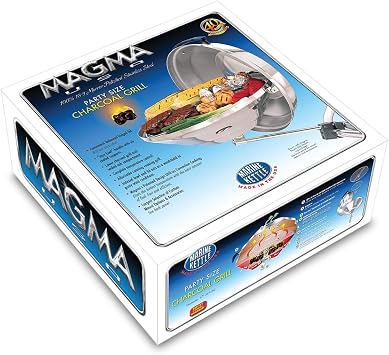 Magma Products Marine Kettle, Charcoal Grill w/ Hinged Lid