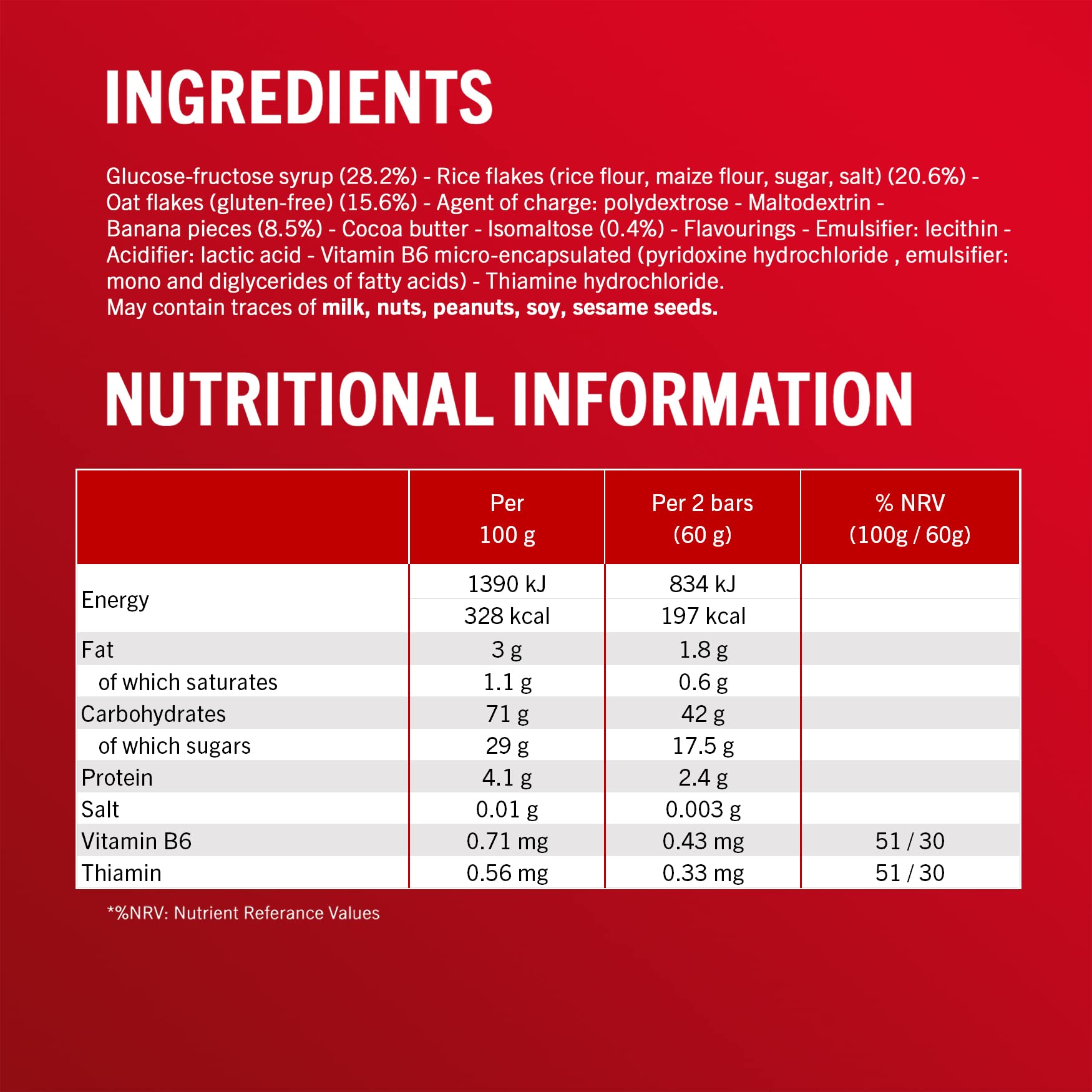 Enervit Sport Competition Bar (Banane Vanille)