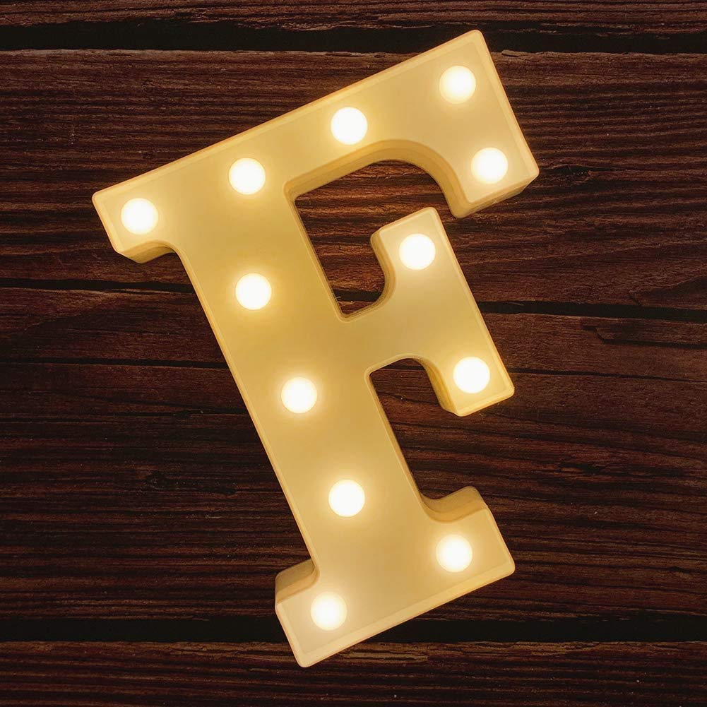 LED Marquee Letter Lights - Light Up Your Home! -13