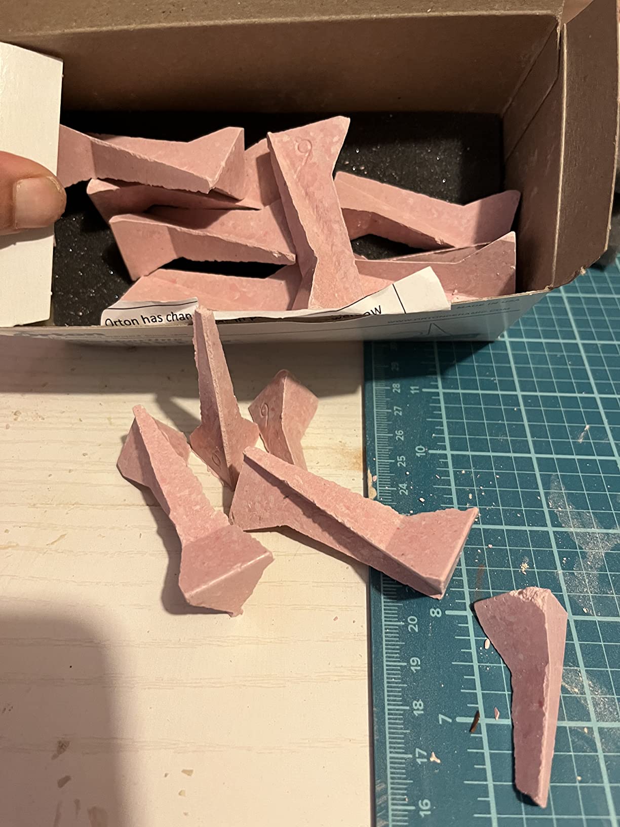 4/mo Finance SelfSupporting Pyrometric Cones for Accurate Firings