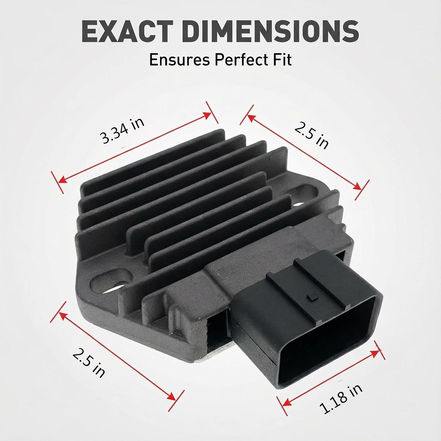 ​​LINGYAO Voltage Regulator Rectifier 31600-HN5-671 for Honda VTX1300C VT750 Shadow Aero Spirit, TRX500FA Foreman, TRX400/450 Foreman, TRX350 Rancher, NC700X, TRX450R, Replaces 31600HN5671, SH683-12