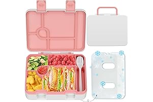 Bento Box with Built-in Ice Pack: Cool and Convenient Lunchtime Solution