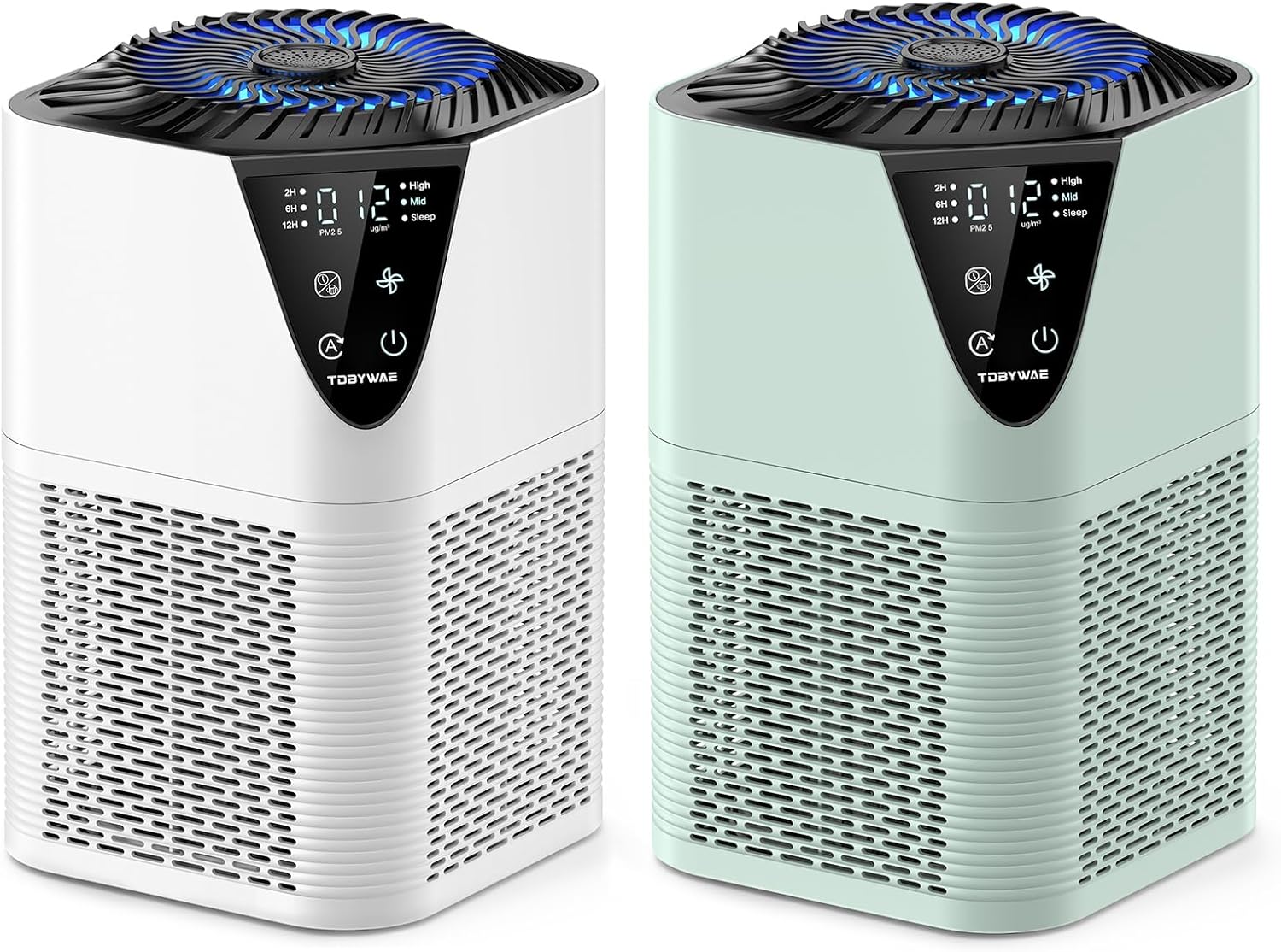 Air Purifiers for Home Large Room up to 1750 Sq Ft, H13 True HEPA Filter Air Purifiers for Bedroom, 25dB Quiet with Fragrance Diffuser for Office