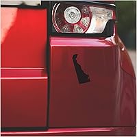 Vista 27 de Silueta del estado de Underground Printing - Calcomanía de vinilo de orgullo del estado de EE.UU.