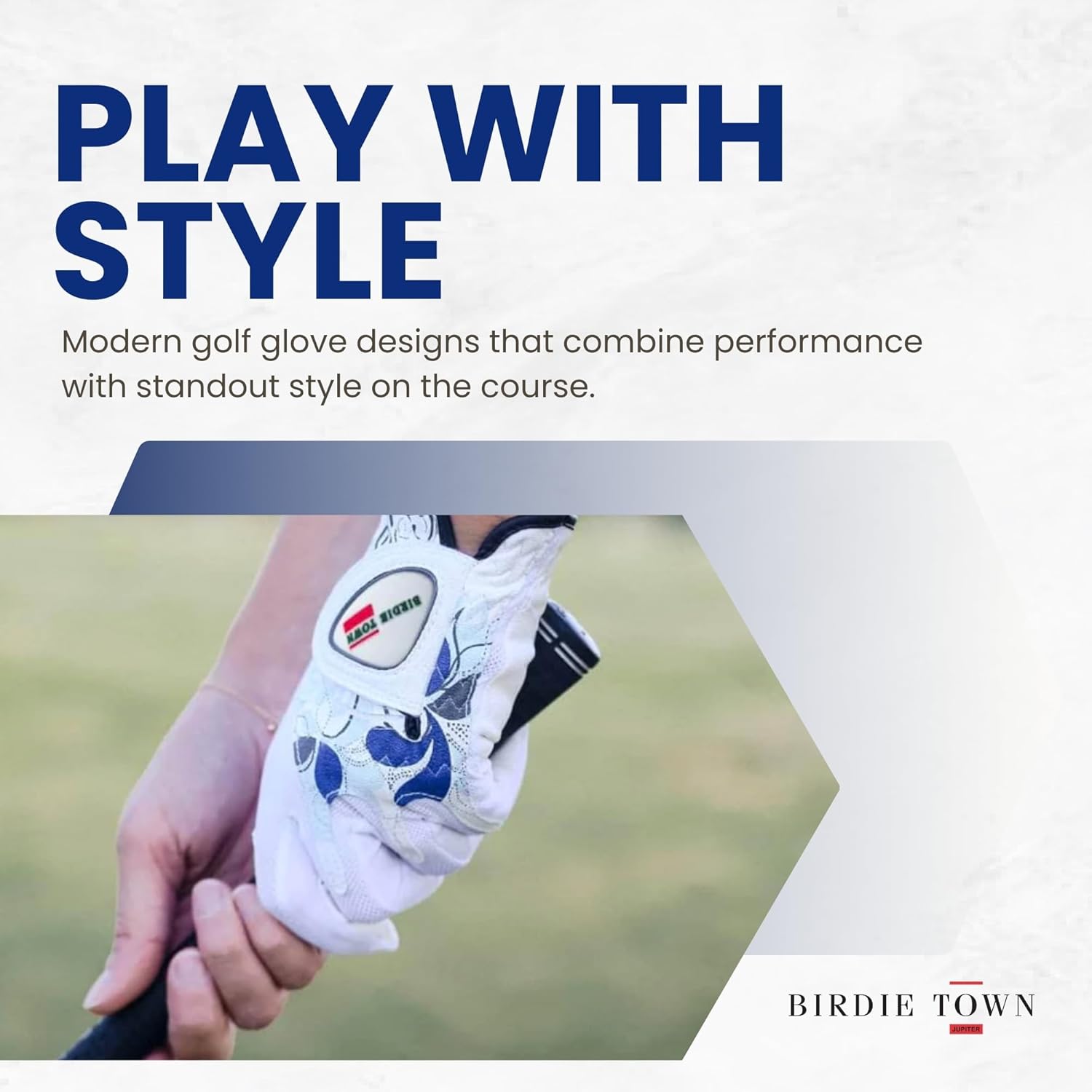 Golf Glove - Breathable Synthetic Leather, Premium Golf Accessories, One Size Fits Most.