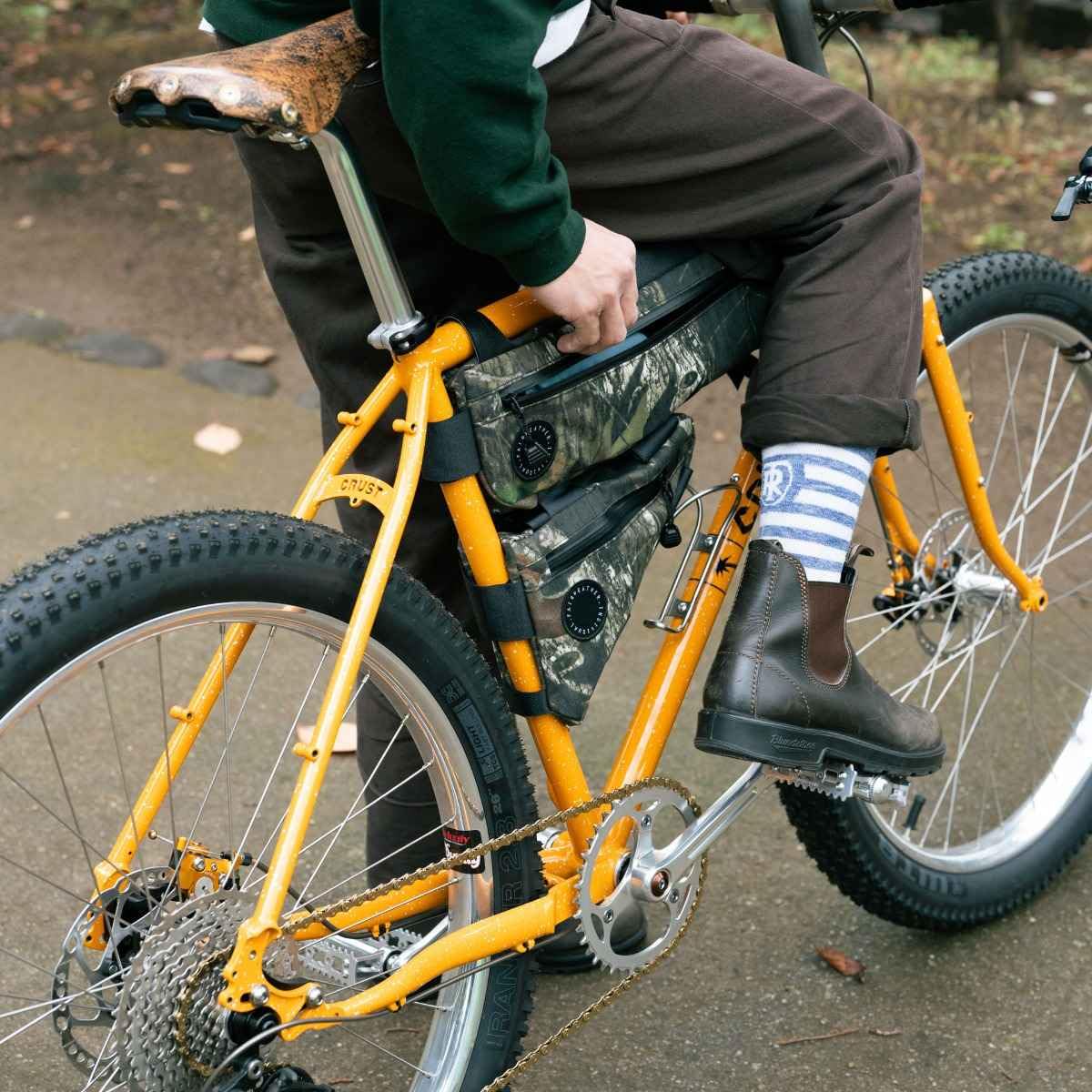 Amazon.co.jp: FAIRWEATHER フェアウェザー frame bag フレームバッグ