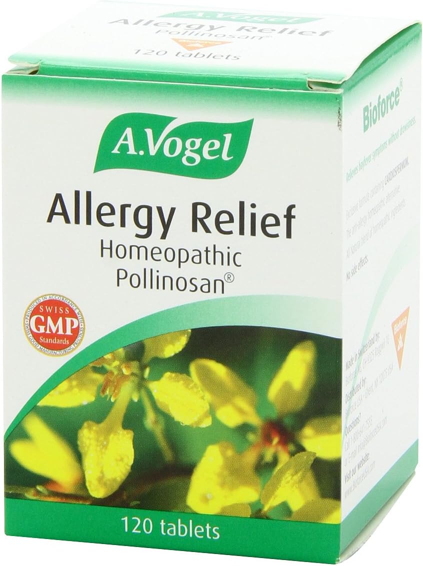 A Vogel, Allergy Relief Pollinosan, 120 Tablets