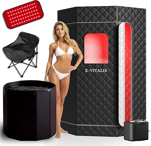 Portable Steam Sauna Tent for Home 3L Infrared Sauna for