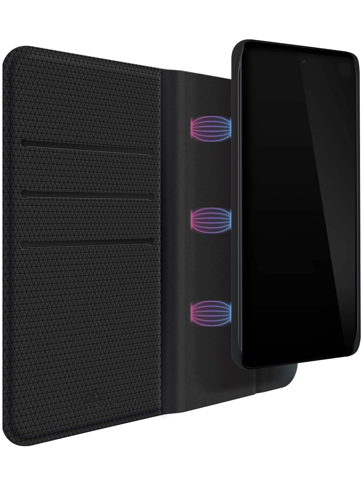 Black Rock 2-in-1 Wallet Case for Samsung Galaxy S20+ | Wireless Charging  Magnetic Compartments Booklet (Black) : Amazon.sg: Electronics