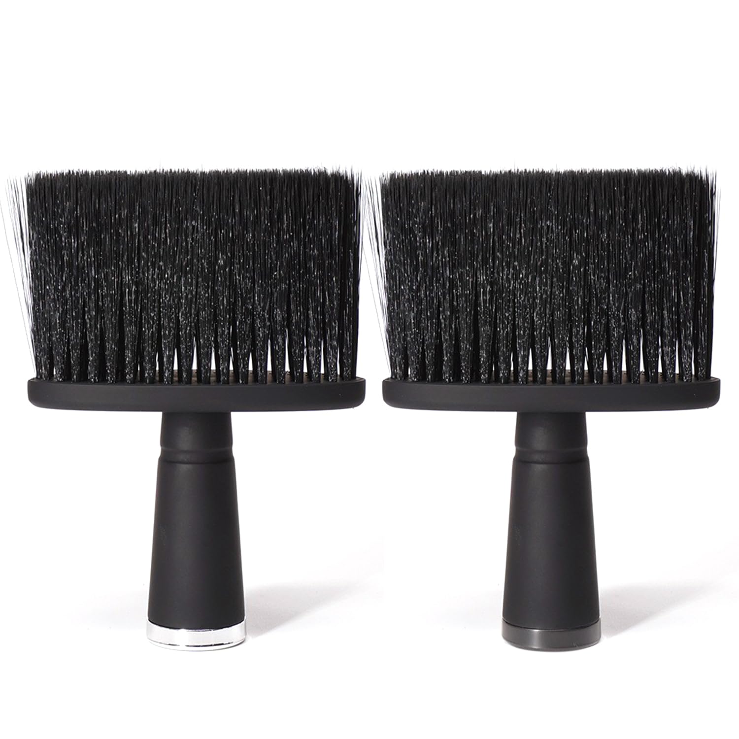 2 cepillos de limpieza para cabello roto, cepillo de pelo de peluquería, cepillo para el cuello, cepillo unisex para el cuello, accesorios de peluquería, adecuado para limpiar el cabello roto, barba,