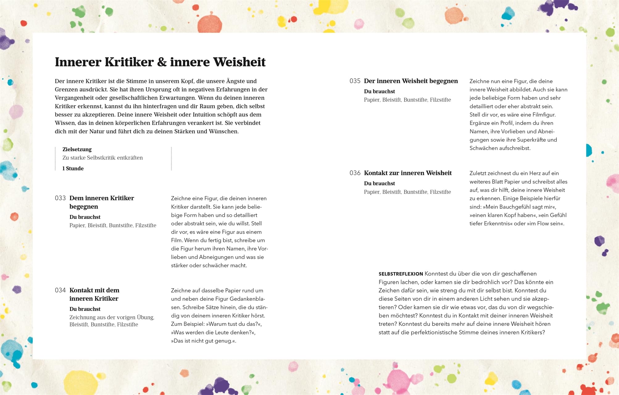 365 kreative Impulse, die dein Leben verändern: Übungen und Techniken der Therapeutischen Kunst für innere Balance. Kreative Methoden zur Selbstfürsorge